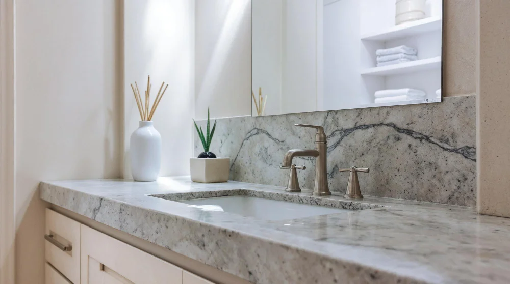 Dlaczego blaty kamienne do łazienki są rozwiązaniem na lata?